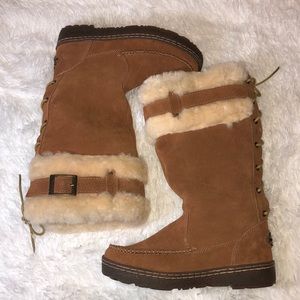 Bearpaw Lace-Up Boots